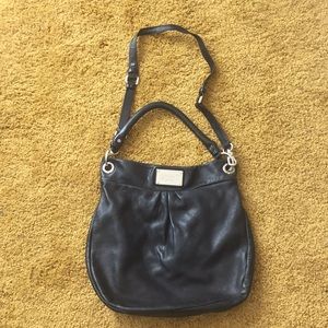 Marc by Marc Jacobs Hiller Black Leather Hobo Bag